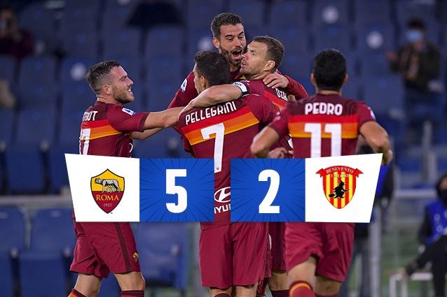 Video bàn thắng Roma 5-2 Benevento | Vòng 4 Serie A